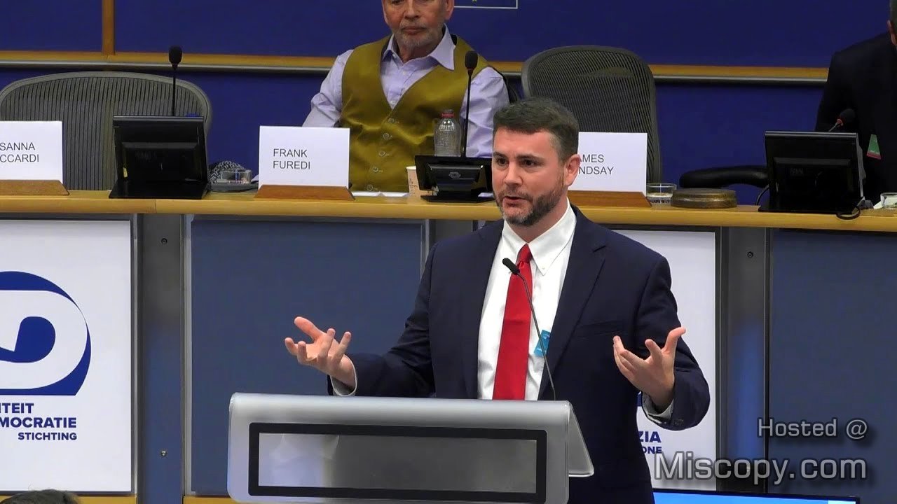 James Lindsay Argues at European Parliament that Woke Ideology is a Form of Marxism