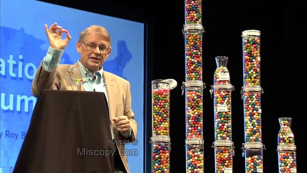 Roy Beck Uses Gumballs to Explain Why Immigration Won’t Solve World Poverty