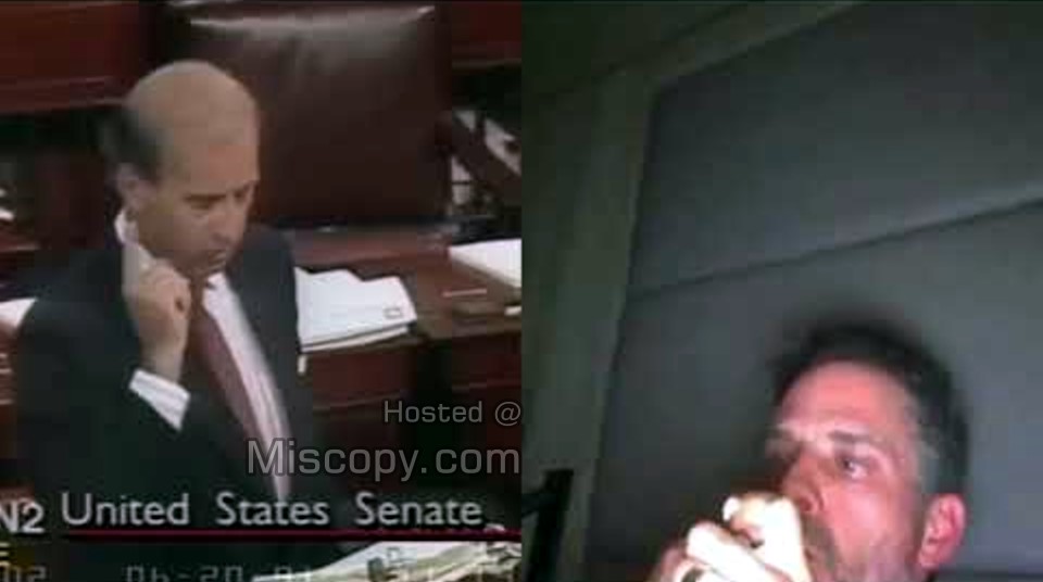 Videos of Joe Biden Speaking About Crime Bill He Supported, and of Hunter Biden Smoking Crack